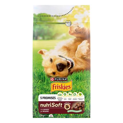 FRISKIES Cane Crocchette Nutri Soft con Manzo