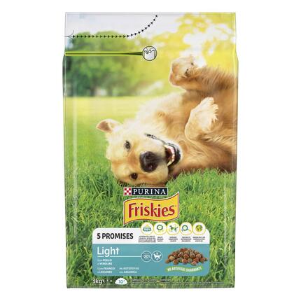 FRISKIES Cane Crocchette Light con Pollo e Verdure